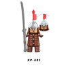 MOC Building Blocks Chinese Ancient Qin Han Ming Dynasty Soldiers Official Military Army Firegun Action Figures Bricks Toys