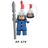 MOC Building Blocks Chinese Ancient Qin Han Ming Dynasty Soldiers Official Military Army Firegun Action Figures Bricks Toys