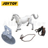 JOYTOY 1/18 Action Figure Dark Source Jianghu War Horse White And Black Anime Model Free Shipping