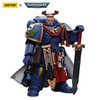 JOYTOY Warhammer 40k Action Figure Ultramarines Primaris Company Champion Parnaeus Veteran Intercessor Anime Military Model Toy