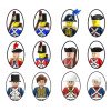 WW2 Military Medieval Imperial Navy Soldier Caribbean Pirates Mini Action Figures Loyal Imperial Guard Building Blocks