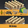 Doll WW2 Soldiers Building Blocks UK Soviet US China Italy Army Mini Action Figures Military Moto Toys For Kids Birthday Gifts