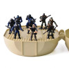 Special Forces Swat Team Army Soldier Action Figures with Weapon Guns Part for Military Vehicle Bricks Collection Kids Toys