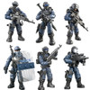 Special Forces Swat Team Army Soldier Action Figures with Weapon Guns Part for Military Vehicle Bricks Collection Kids Toys