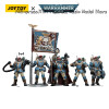 [IN STOCK]JOYTOY 1/18 Action Figure (5PCS/SET) 40K Tempestus Scions Command Squad Anime Military Model Free Shipping