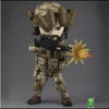 Action Toy Figures Military Luminescence 5-inch doll USA seal team Boy Toys and gifts