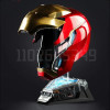 2024 New 1:1 Iron Man Mk50 Figures Wearable Voice-activated Deformation Helmet Around Marvel Animation Derivatives Model Toy