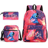 2024 New Disney Stitch Backpack Animation Derivatives Student Stitch Lilo Schoolbag Backpack Birthday Gift For Children