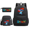 2024 New Disney Stitch Backpack Animation Derivatives Student Stitch Lilo Schoolbag Backpack Birthday Gift For Children