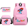 2024 New Disney Stitch Backpack Animation Derivatives Student Stitch Lilo Schoolbag Backpack Birthday Gift For Children