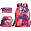 2024 New Disney Stitch Backpack Animation Derivatives Student Stitch Lilo Schoolbag Backpack Birthday Gift For Children