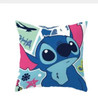MINISO Disney Stitch Dormitory Home Sofa Pillow Car Cushion Pillow Case Cosplay Animation Derivatives
