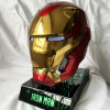 Hot 1:1 Iron Man Mk50 Figures Wearable Voice-Activated Deformation Helmet Around Marvel Animation Derivatives Model Toy Gift