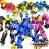 Mini Force Mecha Combination Robot Toys Super Dinosaur Power 2 Transformation Full Set Toys Anime Action Figures Kids Gifts
