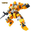 Cartoon Transformation Robot Optimus Mecha Building Block Model Sets Compatible LegoingDIY Bricks Toys for Children Gifts