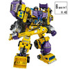 NBK 3349 Transformation Toy Devastator 6in1 Combiner Robot Action Movie Figures Model ABS 42cm Oversize Deformation Car