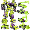 NBK 3349 Transformation Toy Devastator 6in1 Combiner Robot Action Movie Figures Model ABS 42cm Oversize Deformation Car