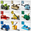 Assembling Building Blocks Educational Toys Action Figure Transformation Number Robot Deformation Robot Toy for Children