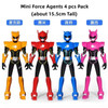 MiniForce X Weapon Mini Force Agent Transformation Action Figures With Sound and Light Watch Deformation Robots Kids Toys Gifts