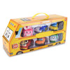 Set of 6 Pcs Poli Car Kids Robot Toy Transform Vehicle Cartoon Anime Action Figure Toys For Children Gift Juguetes