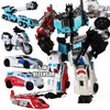 Haizhixing 5 in 1 Defensor Transformation Toys Anime Action Figure KO G1 Robot Aircraft Engineering Vehicle Model NO Box