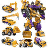 JINBAO JINJIANG NBK Devastator 6IN1 GT G1 Transformation Masterpiece Action Figure Toy 44cm Movie Model Deformation Car Robot