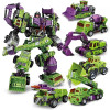 NBK Transformation Devastator GT G1 Combiners 6in1 Toy Combiner Car Robot Action Figure Model ABS 42cm Engineering Vehicle Model