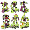 NBK Transformation Devastator GT G1 Combiners 6in1 Toy Combiner Car Robot Action Figure Model ABS 42cm Engineering Vehicle Model