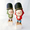 Sooya Emo The Nutcracker Figure with Big Hat Cute King Emo Fantasy Trendy XMAS Figurine Designer Toys Collection Decoration