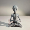 15cm Outer Space Alien Accessories Resin Statue Martians Garden Figurine For Home Indoor Outdoor Decoration Courtyard Ornaments