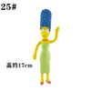 NJ Croce The Simpsonas Figure Bendable Doll Ornaments Accessories Fantasy Figurines Children Present