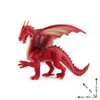 Mythical Dragon Figurine Science Fiction Savage Flying Magic Dragon Cerberus Dinosaur Model PVC Action Figure Kid Collection Toy