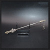 22CM Genshin Impact Fantasy Figurines Vortex Vanquisher Metal Weapon Model Keychain Pendant Gift with Packaging