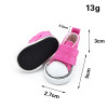 BJD Accessories 5cm 1/6 Doll Shoes Handmade Shoes For Dolls Mini Canvas Shoelace Doll Accessories Casual Toys Gift For Children