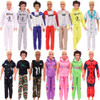 Handmade Ken Doll Clothes T-shirt + Trousers For Barbie Dress Accessories Fashion Daily Clothing Toys For Gils Birthday Gift