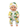 New Jumpsuit Doll Outfit For 10-12Inch Baby Doll 25-30cm Reborn Babies Doll Clothes