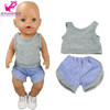 Dolls Out Going Carry Bag Doll Accessory for 43cm Baby New Born Doll Girl for 18 Inch Bag Doll Clothes