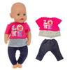 Dolls Out Going Carry Bag Doll Accessory for 43cm Baby New Born Doll Girl for 18 Inch Bag Doll Clothes