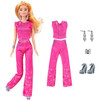 NK Official Mix Office Lady Fashion Clothes for Barbie Doll Outfits 1/6 Dolls Accessories For 1/6 Doll Shirt Trousers Toys JJ