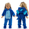 New Animal Pajamas For 18 Inch American Girl Doll 45cm Our Generation Doll, Girl Doll Clothes And Accessories