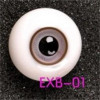 EXB Glass Eyeballs for 1/3 1/4 1/6 1/8 1/12 BJD 8MM 10MM 12MM 14MM 16MM 18MM Round Bling Eyes for Reborn Dolls Free Shipping
