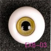 EXB Glass Eyeballs for 1/3 1/4 1/6 1/8 1/12 BJD 8MM 10MM 12MM 14MM 16MM 18MM Round Bling Eyes for Reborn Dolls Free Shipping