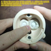 [wamami] 6mm 8mm 10mm 12mm 14mm 16mm 18mm 20mm 22mm 24mm Dark Blue Eyes Glass Eyes Outfit For BJD Doll Dollfie