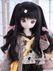 New Arrival BJD Doll Wigs Long Curly Hair For 1/3 1/4 1/6 DD MDD With Bangs Bunches Hair Accessories