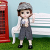 Doll For Girl Toy BJD Mini Doll 13 Movable Joint Baby 3D Big Eyes Beautiful DIY Toy Doll With Clothes Dress Up 1/12 Fashion Doll