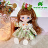 Doll For Girls Toy BJD Mini Dolls Anime Girl Christmas Gift Baby Body 3D Big Eyes Beautiful DIY Toys Doll Clothes Dress Up 1/12