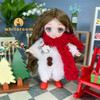 Doll For Girls Toy BJD Mini Dolls Anime Girl Christmas Gift Baby Body 3D Big Eyes Beautiful DIY Toys Doll Clothes Dress Up 1/12