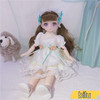 1/6 Bjd Anime Dolls For kids Girls 6 to 9 Years and 7 to 10 Years Ball-jointed Comic Face Doll 30cm with Dresses Toy for Girls