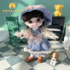 Ob11 Mini Dolls For Girls 1/12 OB11 Accessories Ball Jointed Body Bjd Doll Clothes Toys For Kids Children Baby Holiday Gift Free