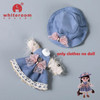 Ob11 Mini Dolls For Girls 1/12 OB11 Accessories Ball Jointed Body Bjd Doll Clothes Toys For Kids Children Baby Holiday Gift Free